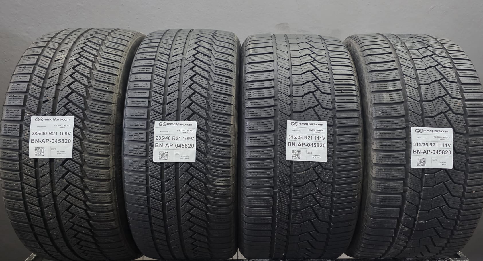 Continental WINTER CONTACT TS850P 285/40 R21